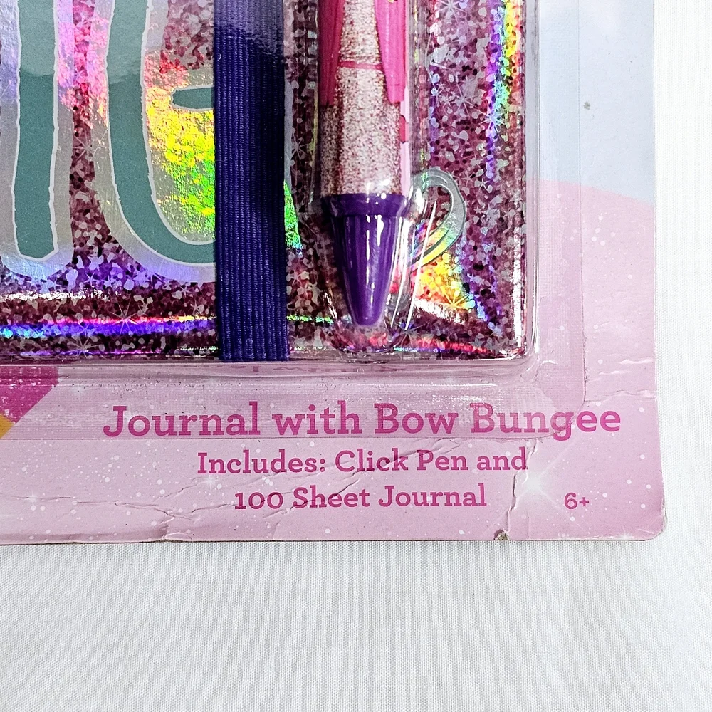Jojo Girls Dream Journal Diary Set Iridescent Holographic Psychedelic Rainbow